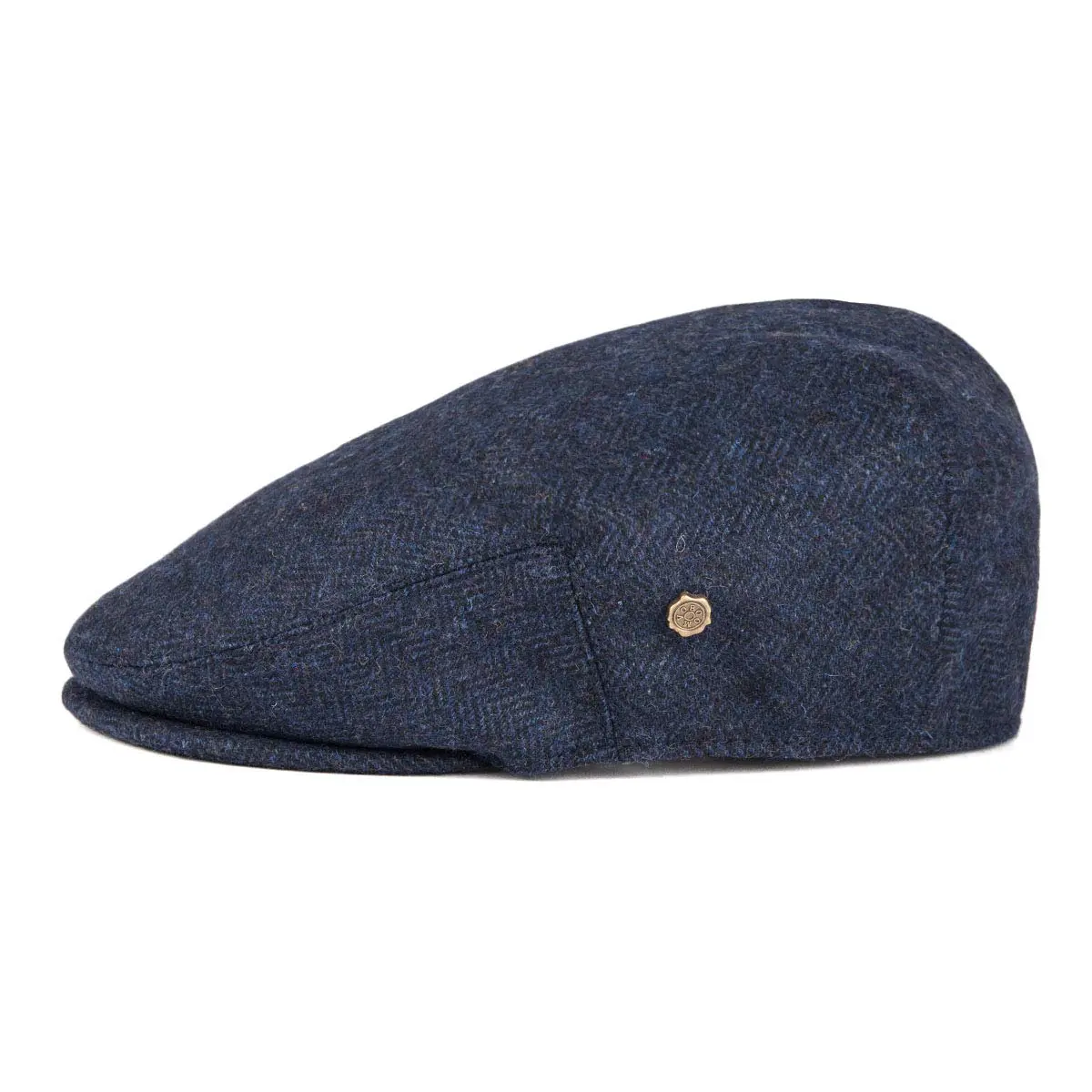 VOBOOM Men Wool Blend Flat Ivy Gatsby Hat Newsboy Cap (Navy, 7 3/8) | Classic Wool Blend Newsboy Cap for Men - view 2