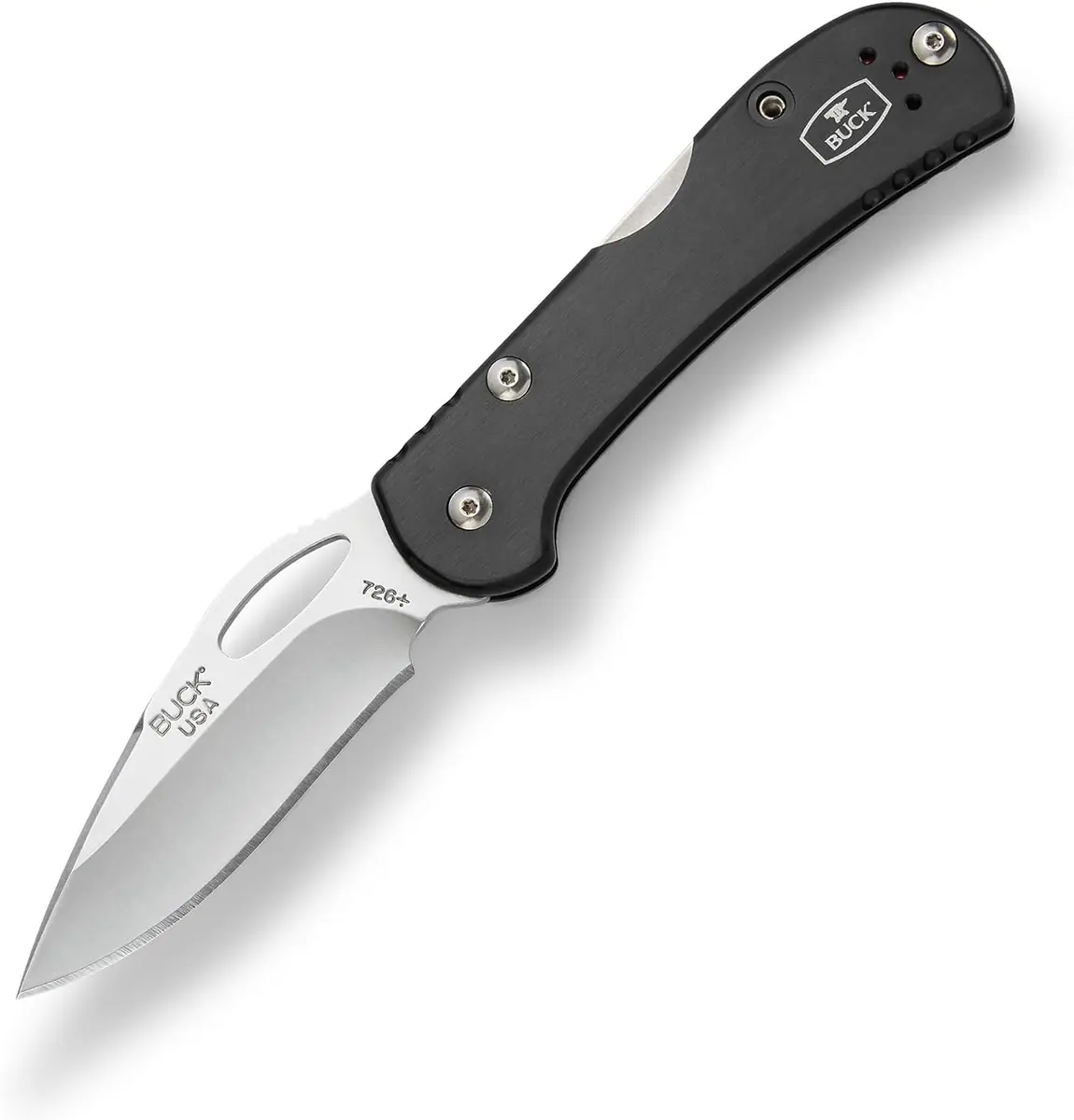 Buck Knives 726 Mini Spitfire EDC Pocket Knife, Black, 2.1 oz | Compact, Durable, Made in USA - view 4