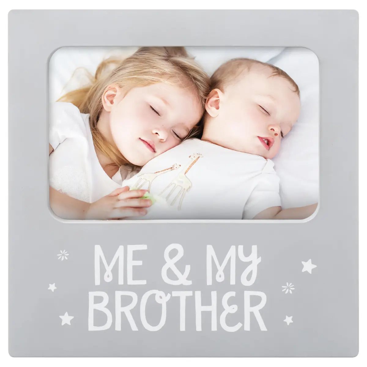 Tiny Ideas Me and My Brother Photo Frame 19.4cm (7.6in) | Celebrate Sibling Love - main product image