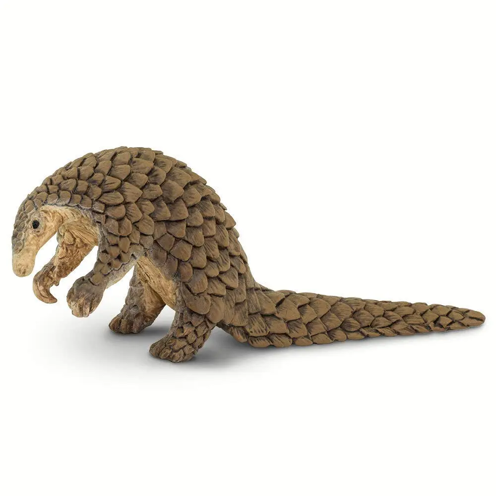 Safari Ltd. Pangolin Toy - 7 Inch Realistic Wildlife Figure for Kids | Safety Tested BPA Free PVC - main product image