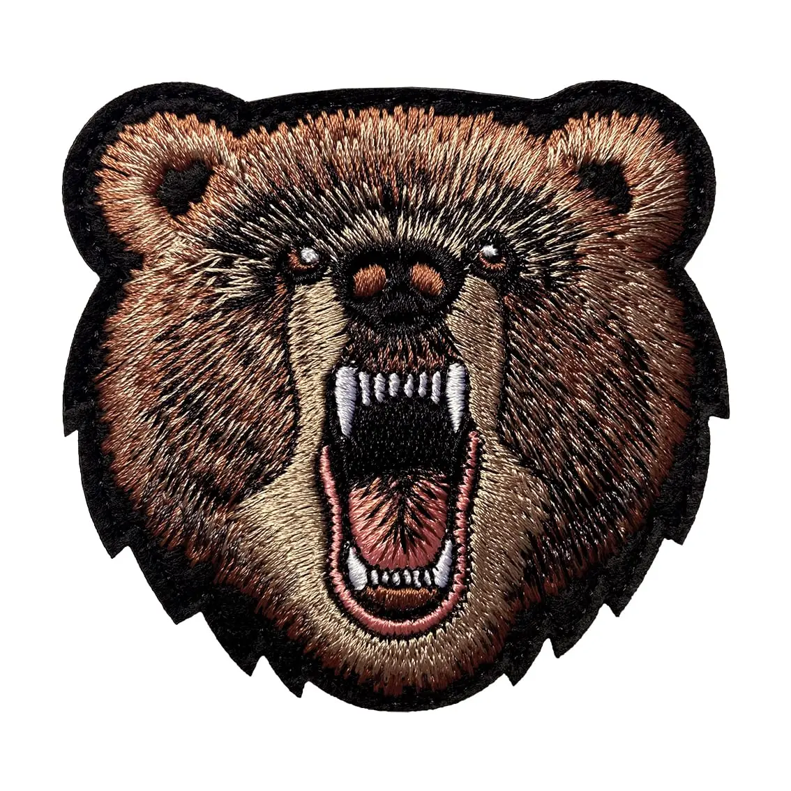 EHOPE Bear Patch Embroidered Armbands Badge 3" x 3.15" | Durable, Washable, High-Quality - main product image