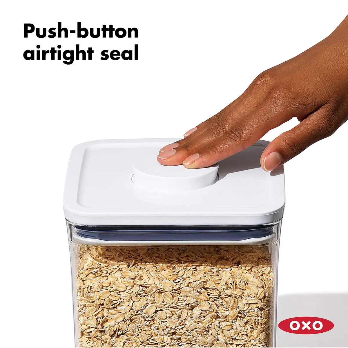OXO Good Grips 4-Piece Mini POP Airtight Container Set - 0.2 Qt | Space-Saving Kitchen Organizer - view 4