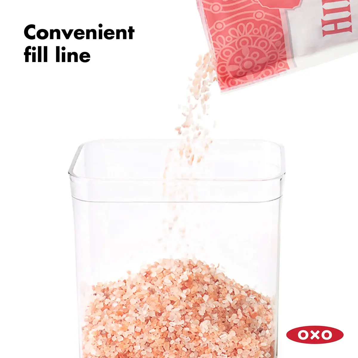OXO Good Grips 4-Piece Mini POP Airtight Container Set - 0.2 Qt | Space-Saving Kitchen Organizer - view 6