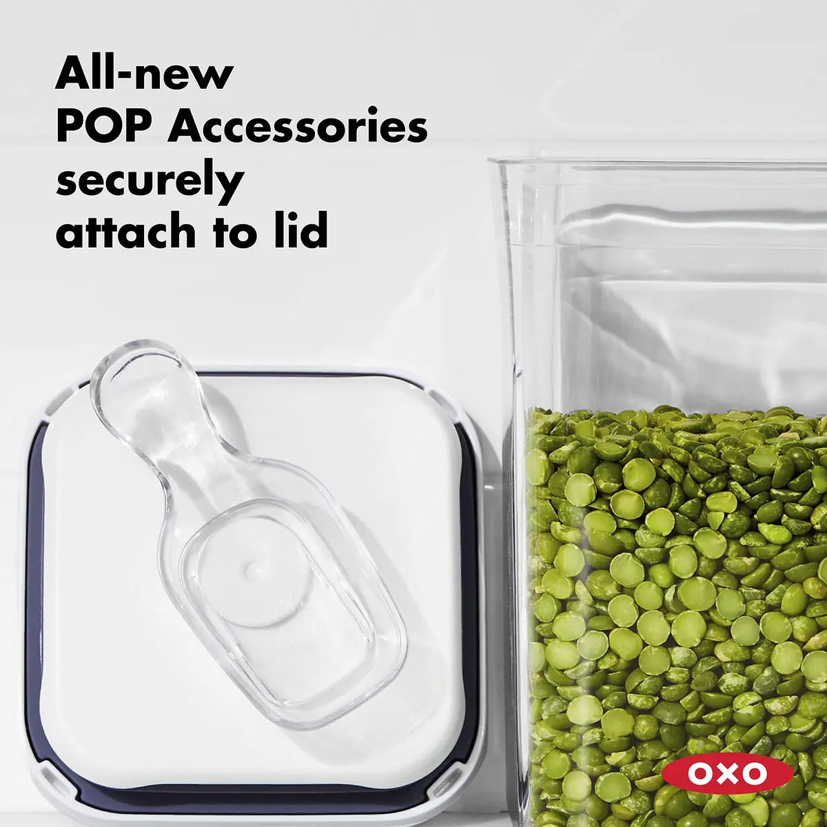 OXO Good Grips 4-Piece Mini POP Airtight Container Set - 0.2 Qt | Space-Saving Kitchen Organizer - view 8