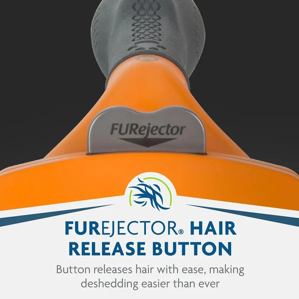 FURminator Medium Dog Undercoat deShedding Tool for Short Hair | Reduces Shedding by Up to 90% - view 6