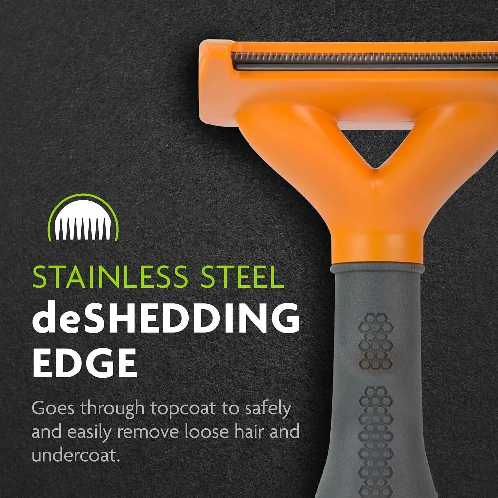 FURminator Medium Dog Undercoat deShedding Tool for Short Hair | Reduces Shedding by Up to 90% - view 7