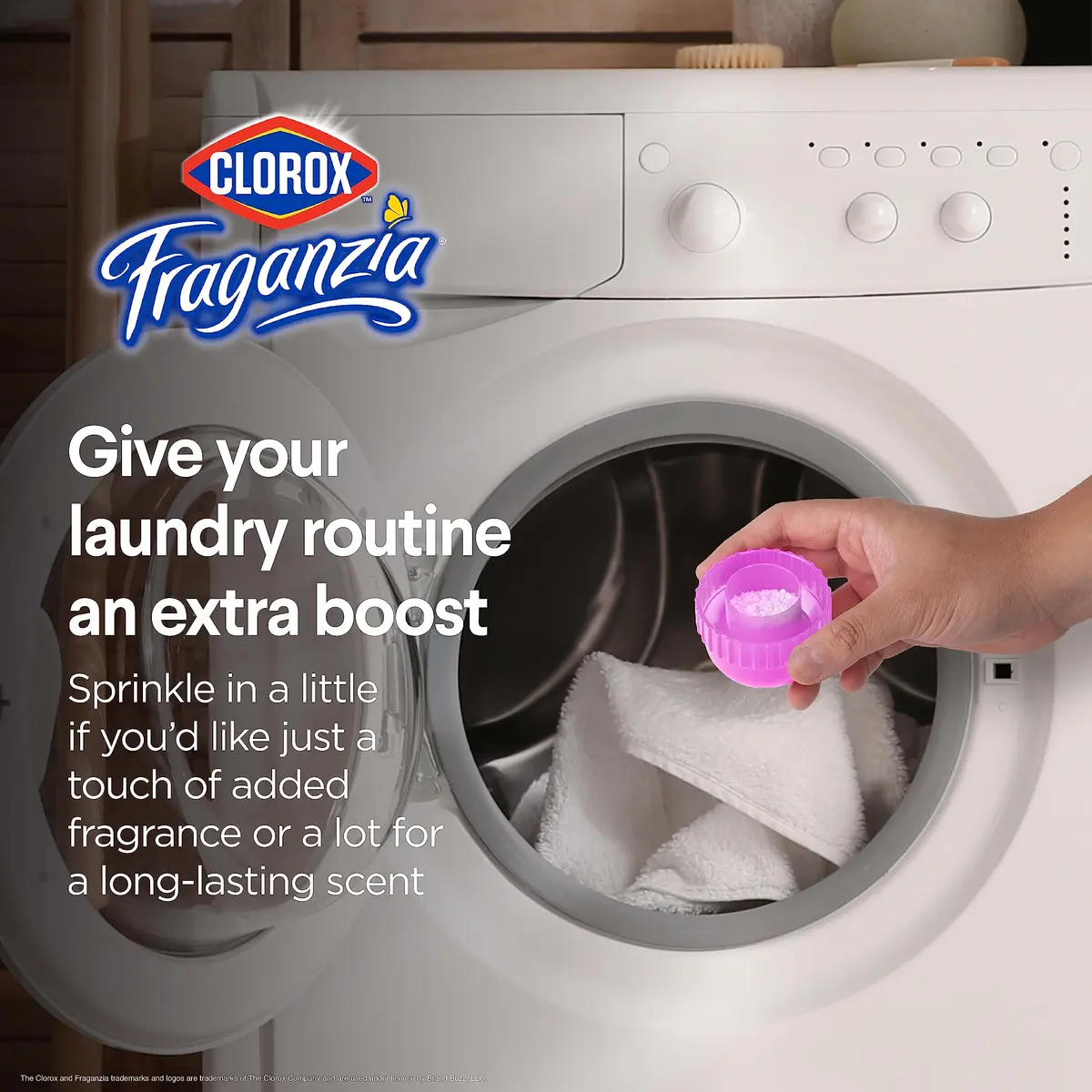 Clorox Fraganzia Laundry Scent Booster Crystals Spring Scent 1060 g (2 x 18 Oz) | Infuses Clothes with Long-Lasting Spring Fragrance - view 3