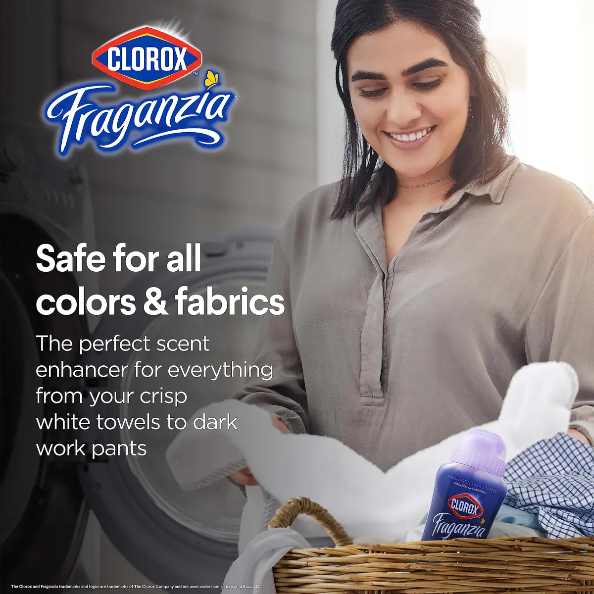 Clorox Fraganzia Scent Booster Crystals Lavender Eucalyptus Twin 36 Oz | Infuses Laundry with Long-Lasting Fragrance - view 4