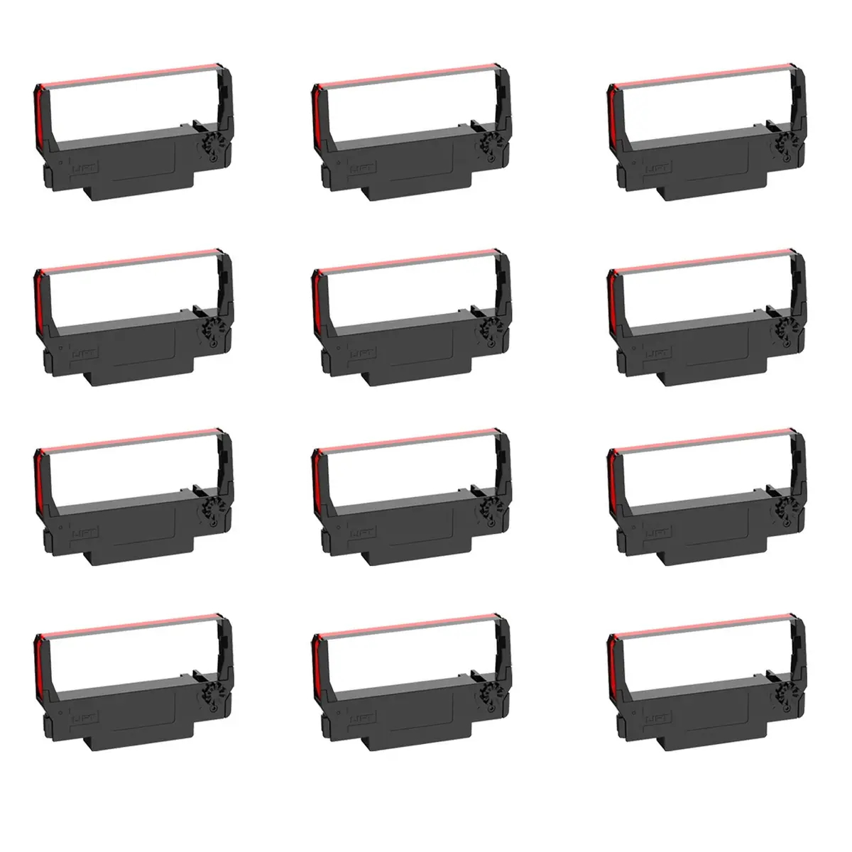 Bigger Replacement for ERC-30, ERC 30 34 38 B/R Printer Ribbon 12 Pack | Long-Lasting, Crisp Output for Impact Printers - main product image