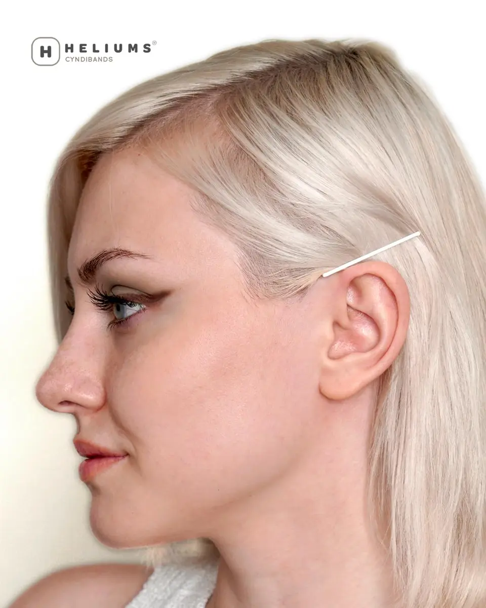 Heliums Bobby Pins - Light Ash Blonde - 2 Inch Wavy Hair Pins, Matte Metallic Color Blends with Light Ash Blonde Hair, 48 Count - view 6