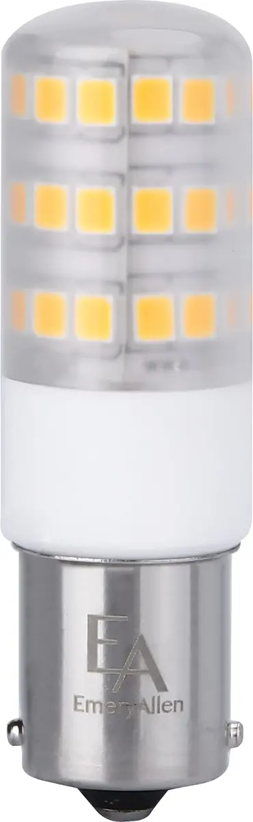 EA EmeryAllen BA15S LED Bulb 4.0W (50W Eq), 3000K, 12V | Energy Efficient Bayonet Light - main product image