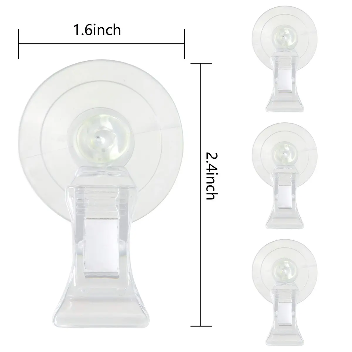 SLSON Fish & Aquarium Veggie Seaweed Clip 4 Pack | Aquarium Feeding & Decoration Tool - view 5