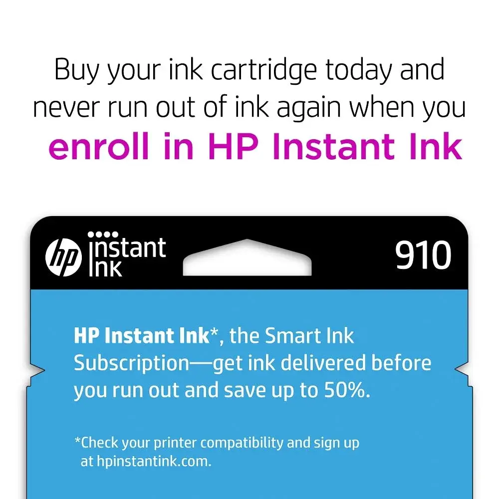 HP 910 Magenta Ink Cartridge | 315 Pages Yield | Eligible for Instant Ink - view 3