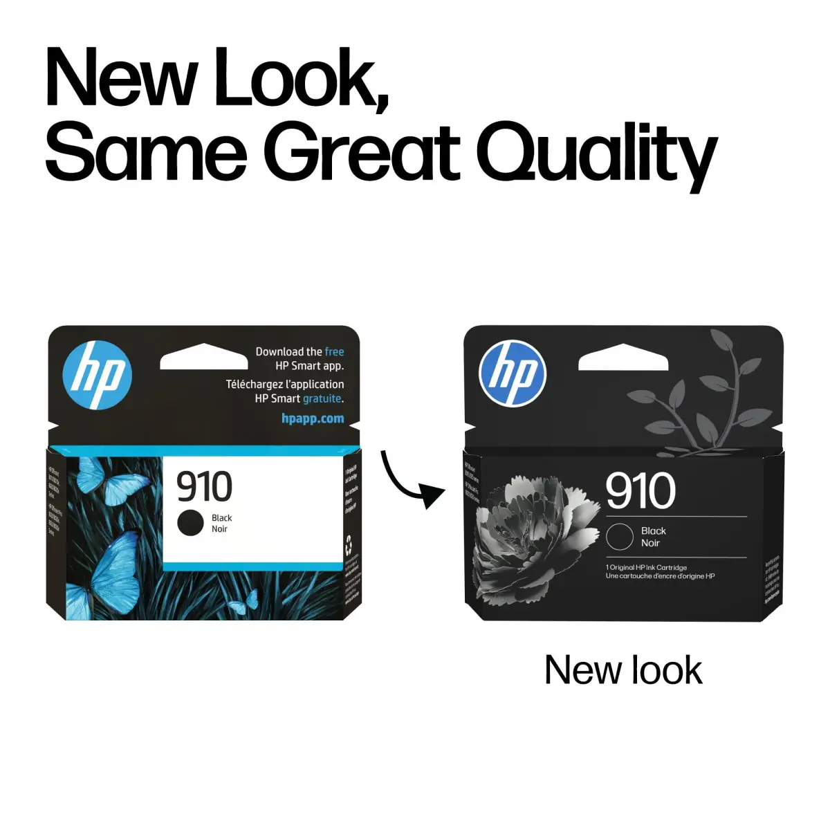 HP 910 Black Ink Cartridge | 300 Pages Yield | Genuine HP Ink - view 3