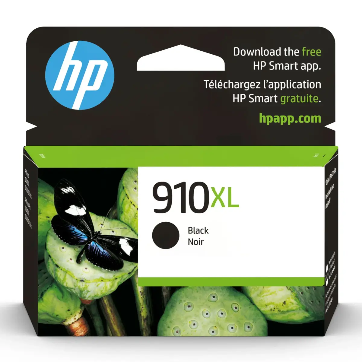 HP 910XL Black High-Yield Ink Cartridge | 825 Pages | Works with OfficeJet 8010, 8020 Series - main product image