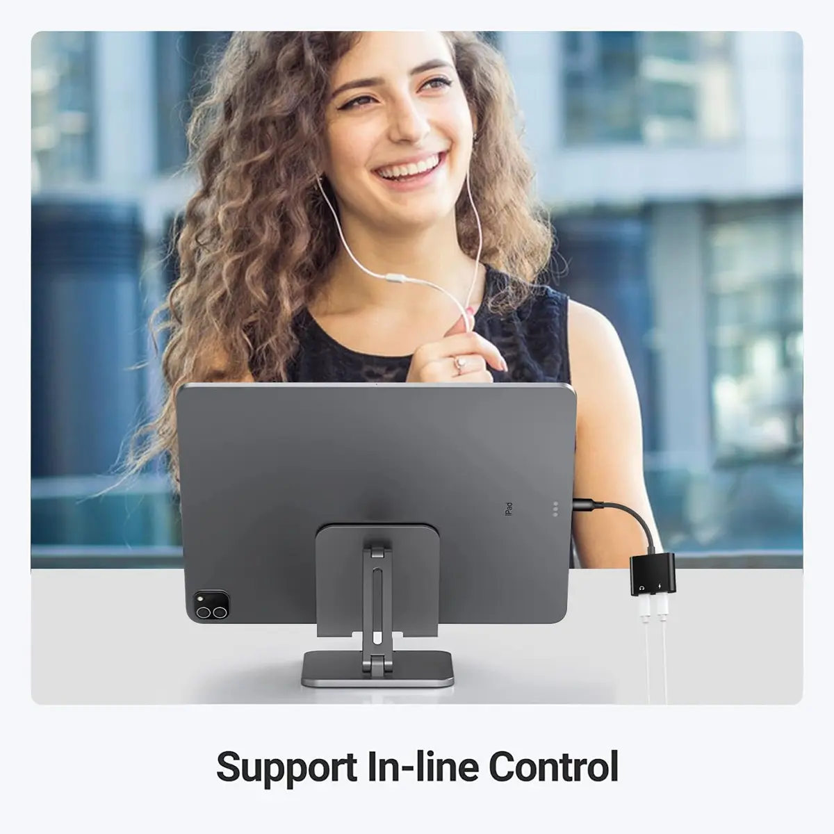 LecLooc USB C Splitter for iPhone 15 | Dual Audio & Fast Charge 60W | Compatible with iPad Pro, Galaxy S22 Ultra, Pixel 7 | 24-bit/96kHz - view 8