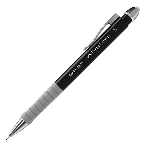 Faber-Castell Apollo 0.5mm Mechanical Pencil - Black | Smooth Writing for Students & Professionals - view 3
