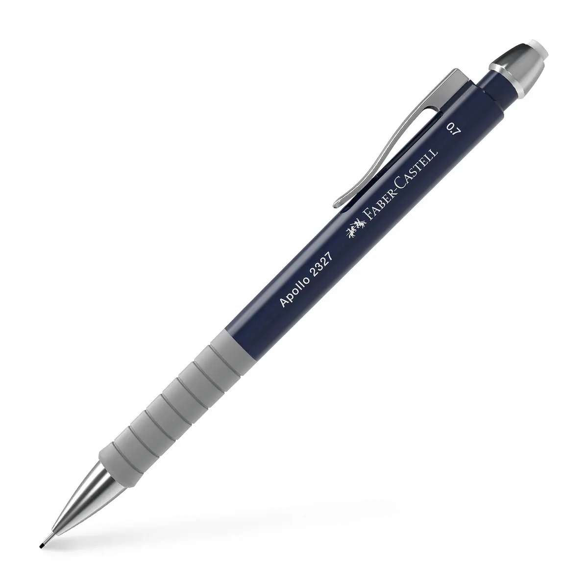 Faber-Castell Apollo 0.7mm Mechanical Pencil - Dark Blue | Smooth Ink Flow - main product image