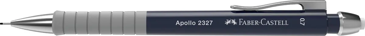 Faber-Castell Apollo 0.7mm Mechanical Pencil - Dark Blue | Smooth Ink Flow - view 2