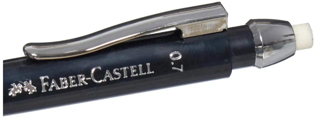 Faber-Castell Apollo 0.7mm Mechanical Pencil - Black | Smooth Writing & Breakage Protection - view 3