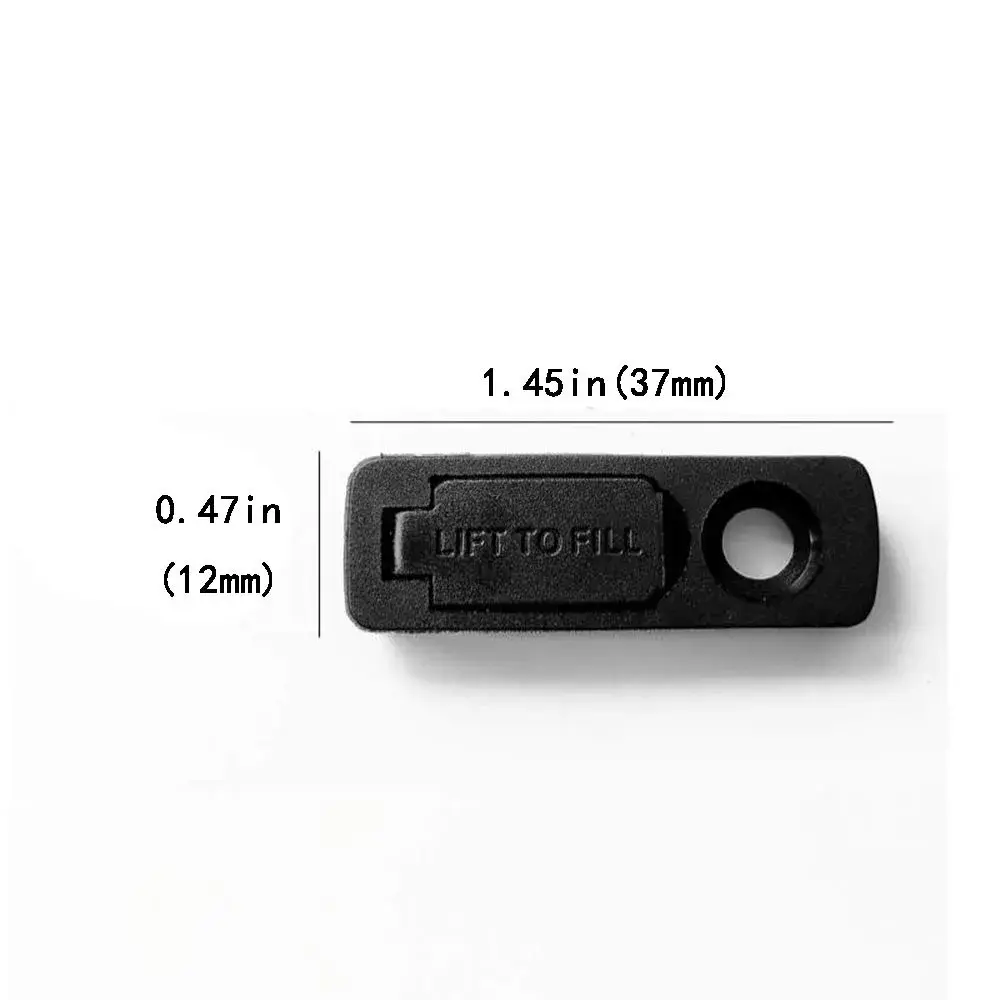 YITIXI Black 5-Piece Lighter Evaporation Gasket Set | Reduces Fluid Loss - view 5