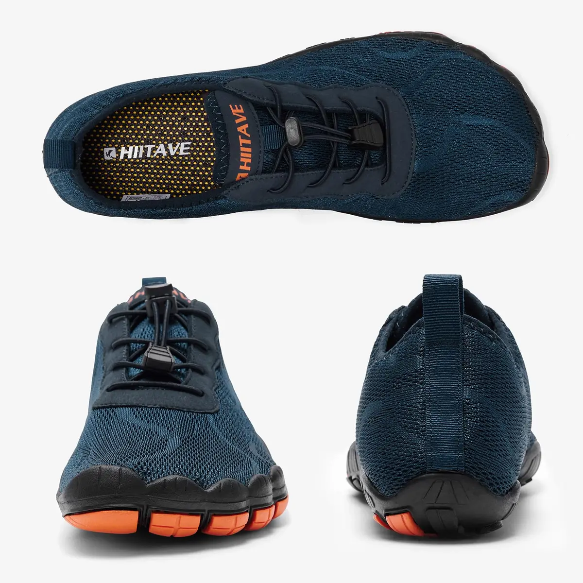 HIITAVE Men Water Shoes Barefoot Aqua Socks 13 M US | Quick Dry, Lightweight & Flexible - view 5