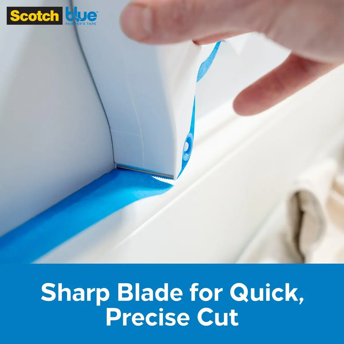 ScotchBlue Painters Tape Applicator with Starter Roll | Applies Tape in One Continuous Strip, 36mm (1.41 in) x 54.8m (20 yd) - view 6