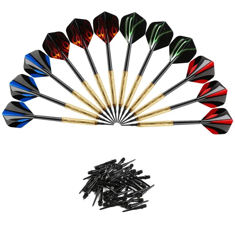 Accmor Soft Tip Darts Set 14g | Ideal for Electronic & Plastic Dartboards, 12 Pcs with 36 Extra Tips, Suitable for All Skill Levels - main product image