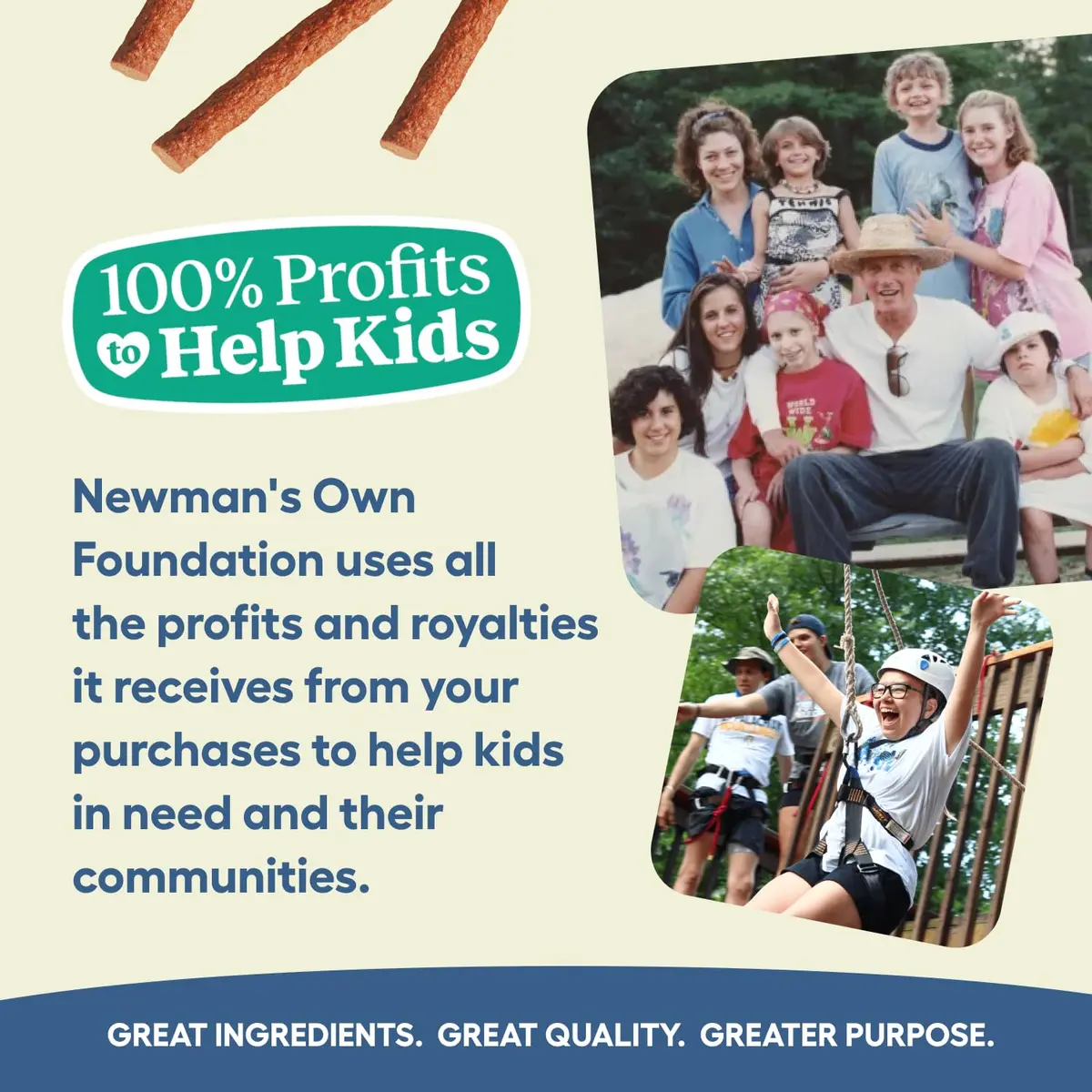 Newman's Own Snack Sticks - Dog Treats with US Farm-Raised Chicken 1 Count (Pack of 8) | Healthy Training & Reward - view 4
