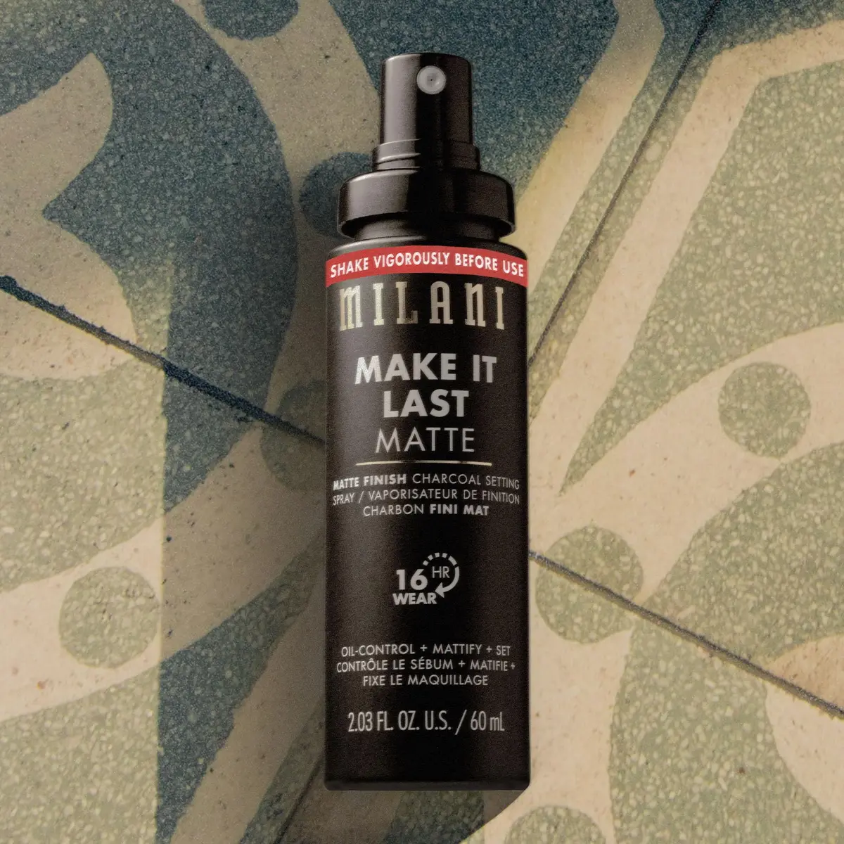 Milani Make It Last Charcoal Matte Setting Spray 60ml (2 Fl Oz) | Oil Absorbing, Pore Minimizing, Up to 16Hr Wear - view 7