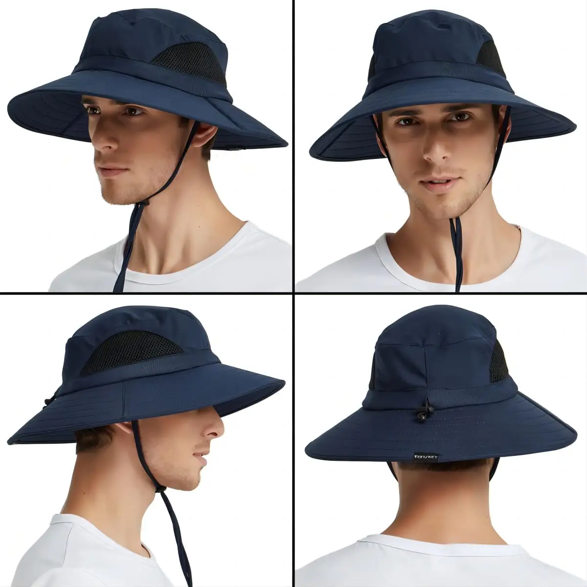 EINSKEY Wide Brim Sun Hat, UPF 50+ UV Protection Waterproof Packable Bucket Hat for Men & Women - view 7