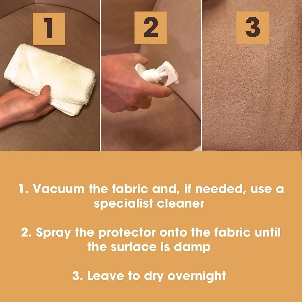 Furniture Clinic Fabric Protector Spray 17 Fl Oz | Liquid Stain Guard for All Fabrics - view 5