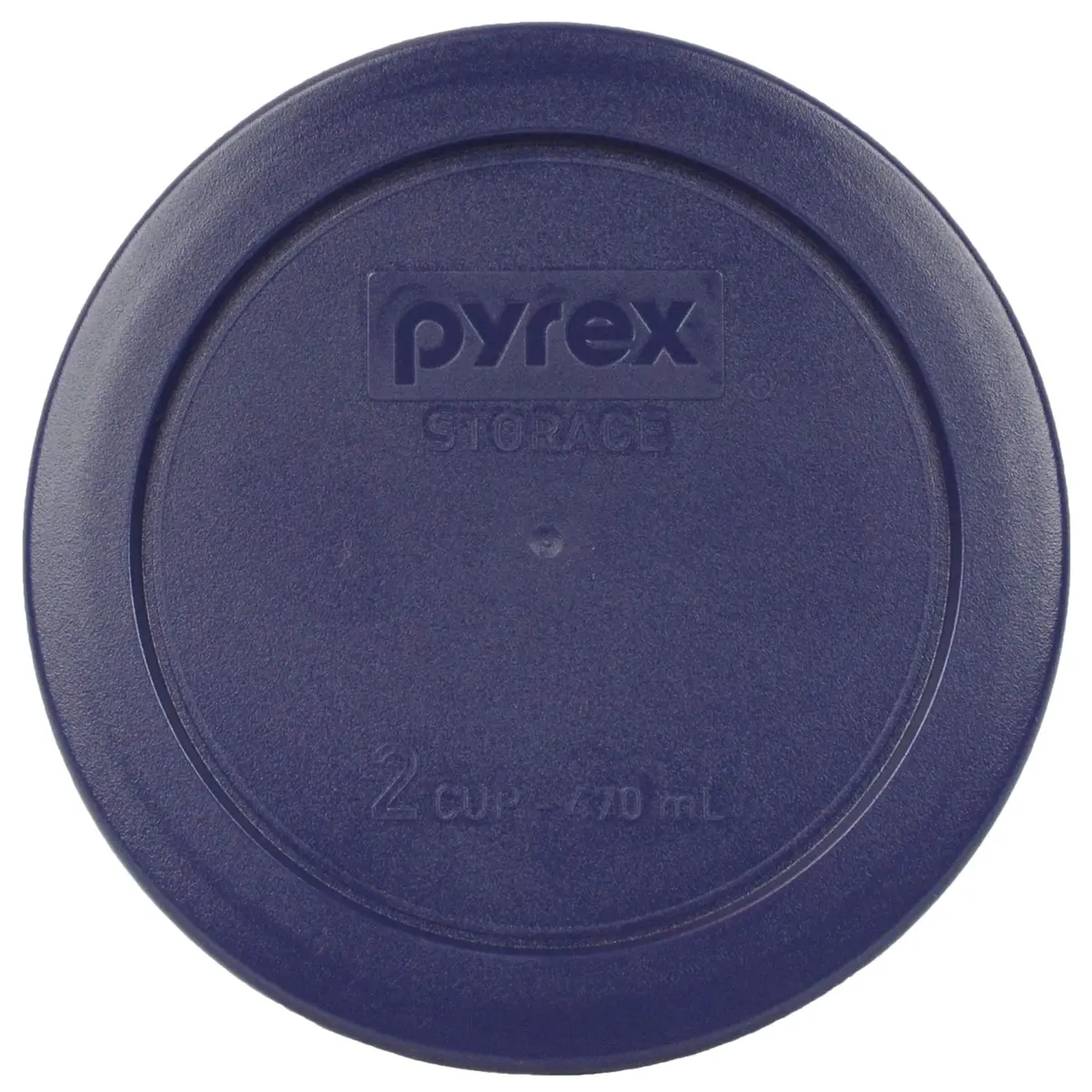 Pyrex 7200-PC 2-Cup, 7201-PC 4-Cup, 7202-PC 1-Cup Blue Lids | Made in USA, Food Storage - view 3