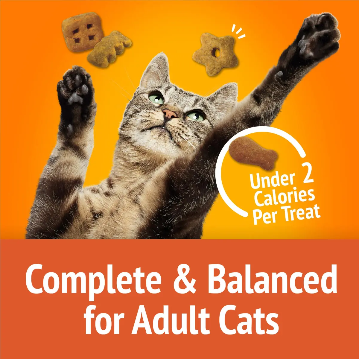 Friskies Party Mix Original Crunch Cat Treats, 850g (30 Ounce) | Real Chicken, Liver & Turkey Flavors - view 7