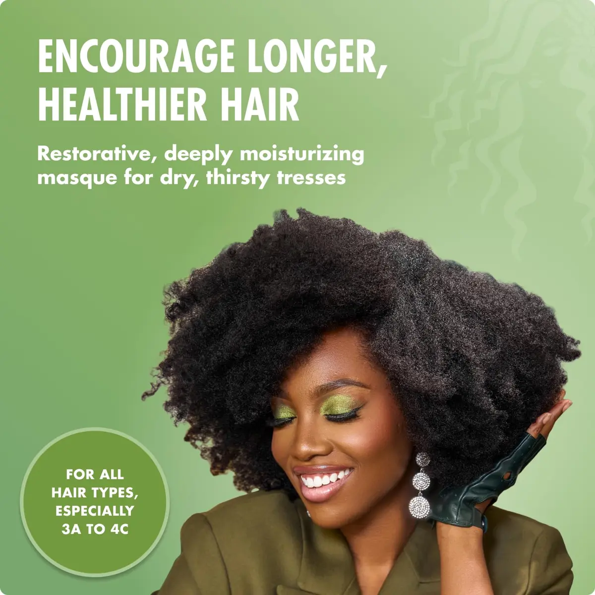 Mielle Organics Rosemary Mint Hair Mask with Biotin, 12 oz | Deep Hydrating & Strengthening for All Hair Types - view 5