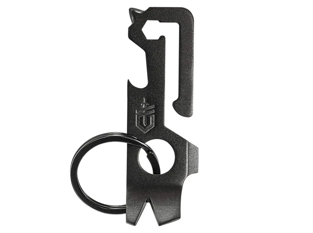 Gerber Gear Mullet Keychain Multi-Tool 7.6cm (3 inches) | 9-in-1 EDC Pry Bar, Wire Stripper, Bottle Opener - main product image