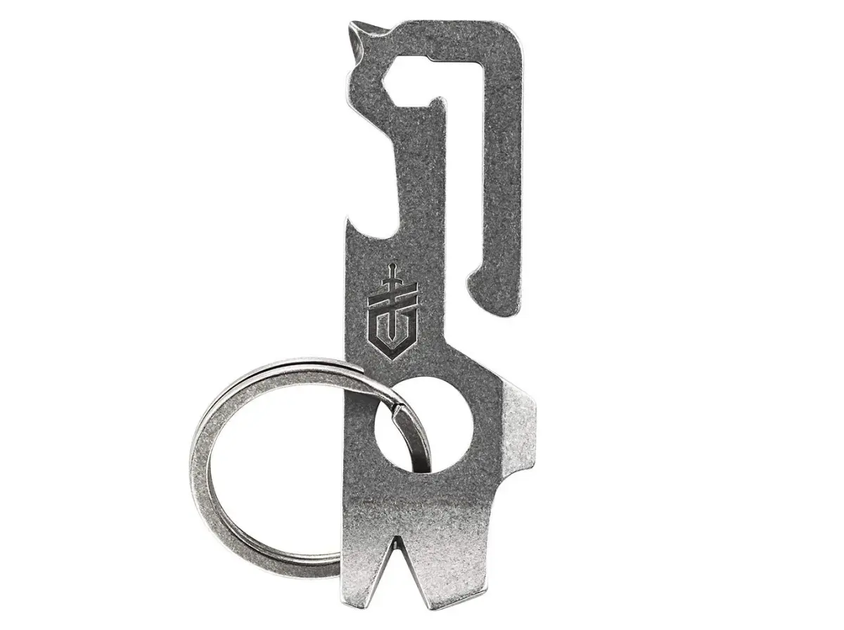 Gerber Gear Mullet Keychain Multi-Tool 3 inches (7.62 cm) | 9-in-1 Pry Bar, Wire Stripper, Bottle Opener - main product image