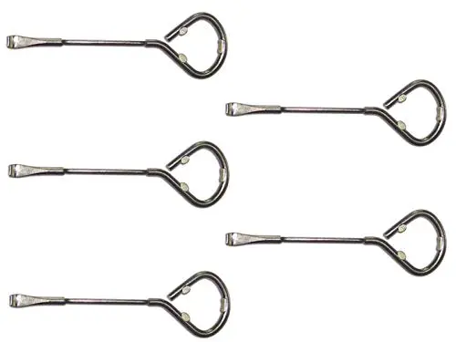 XSWNGXX 5 Pack Multi-Use Can Opener, Bottle Opener, Steel Paint Can Tool | Opens Paint Cans & Bottles Safely - view 6