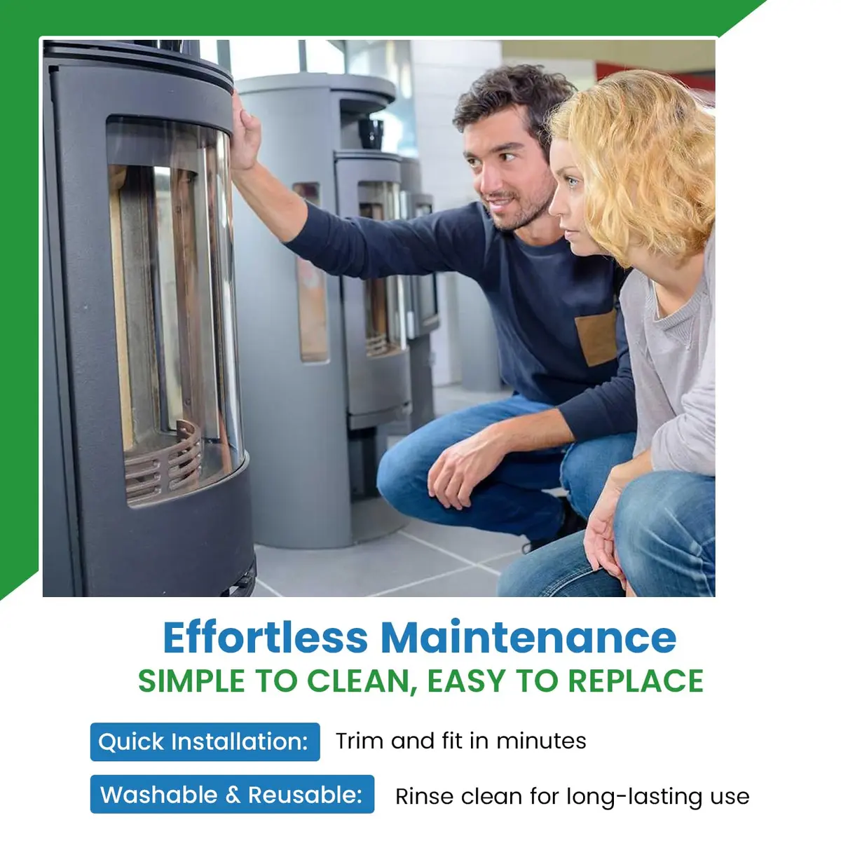 Filter Everything Mobile Home Foam Filter – Compatible with Coleman 7660-3401, 7660-340 & Nordyne 669073, 669073R – 19” x 35” x 1/4” | Reliable HVAC Filtration - view 4