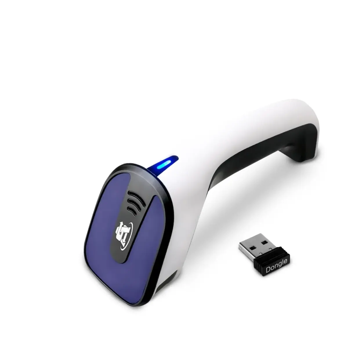 ScanAvenger Bluetooth Barcode Scanner | 1D & 2D QR Code Reader with Stand, 493ft Wireless Range, USB & 2.27 kg (5 lb) Battery - main product image