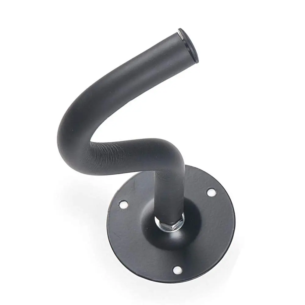 Jashem Horizontal Guitar Wall Mount Holder for Acoustic, Electric, Bass Guitars, Ukulele, Banjo, Mandolin | Heavy Duty Metal, 50 lbs Capacity - view 4