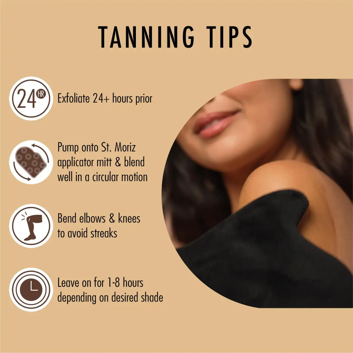 St. Moriz Professional Clear Tanning Mousse Medium to Dark 200ml (6.76 Fl Oz) | Vegan Fake Tan with Aloe Vera & Vitamin E - view 5