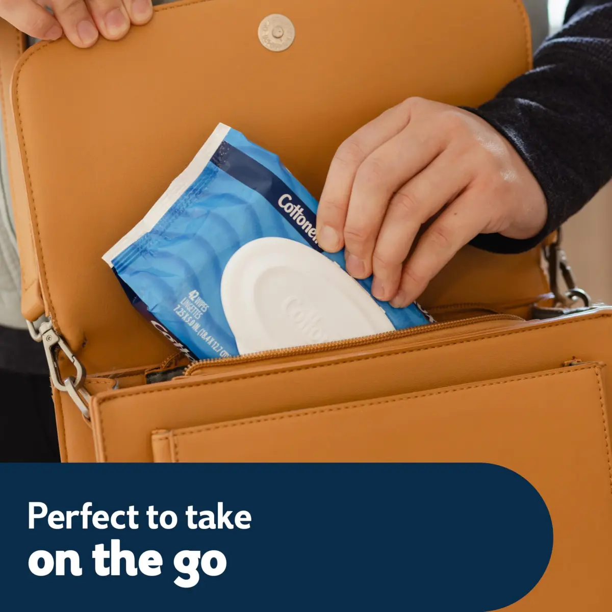 Cottonelle Fresh Feel Flushable Wipes, 8 Packs, 42 Wipes per Pack | Gentle & Septic-Safe for Complete Clean - view 4