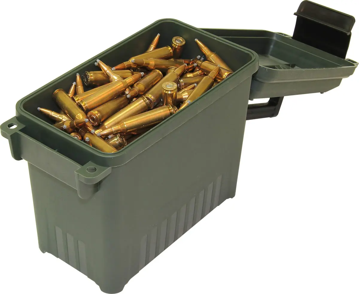 MTM AC15-11 Mini Ammo Can 17.03 cm (6.7") x 8.74 cm (3.4") x 15 cm (5.9") | Water-Resistant Seal, Padlock Tabs, 5.44 kg (12 lb) Capacity - view 5