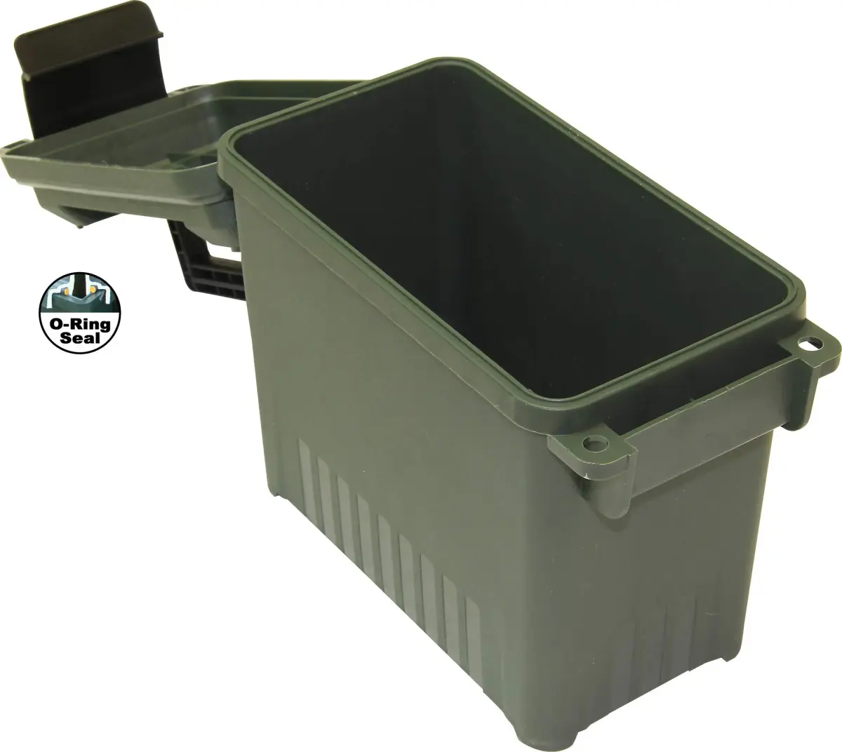 MTM AC15-11 Mini Ammo Can 17.03 cm (6.7") x 8.74 cm (3.4") x 15 cm (5.9") | Water-Resistant Seal, Padlock Tabs, 5.44 kg (12 lb) Capacity - view 2