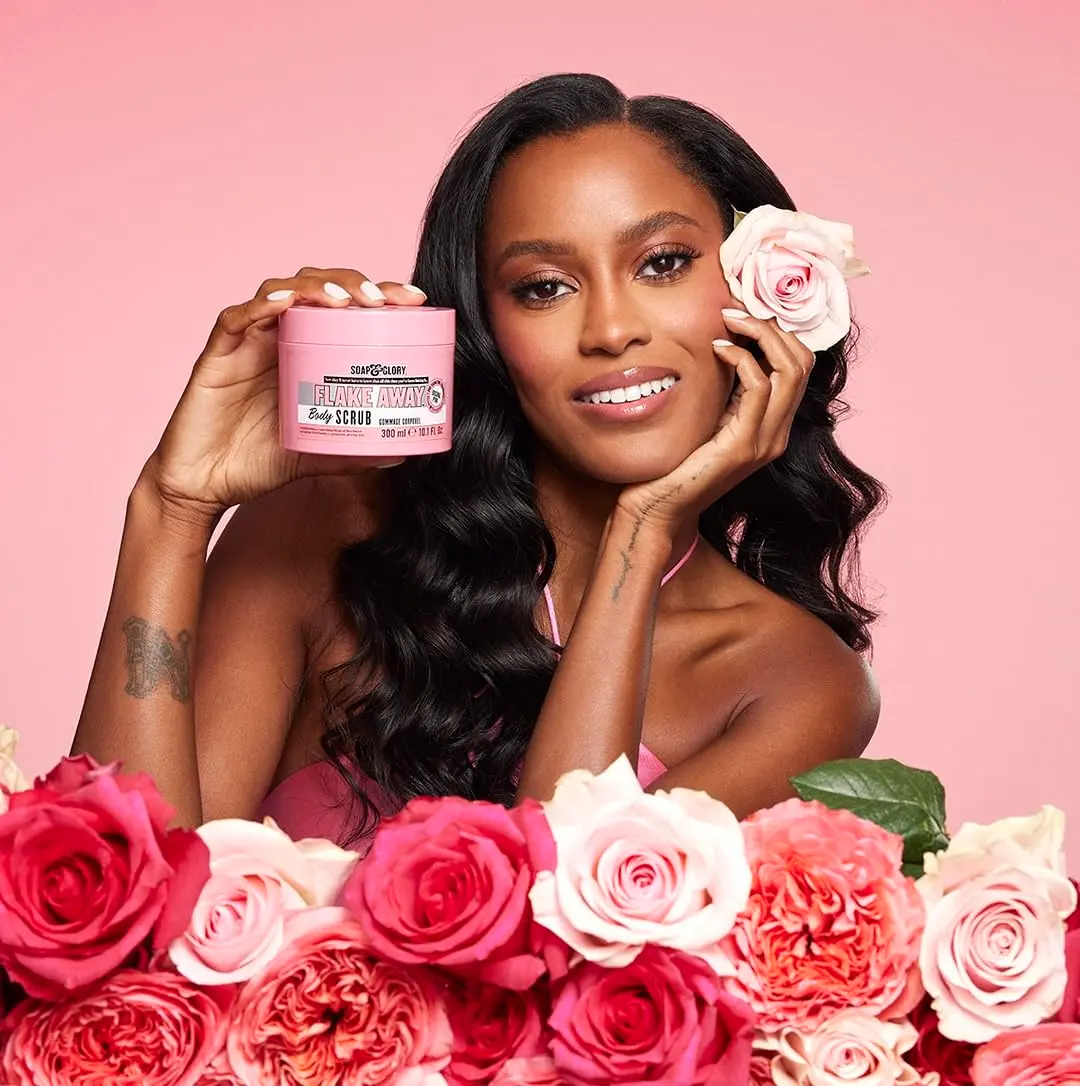 Soap & Glory Pink The Scrub of Your Life Body Exfoliator 200 ml | Skin Smoothing & Brightening - view 2