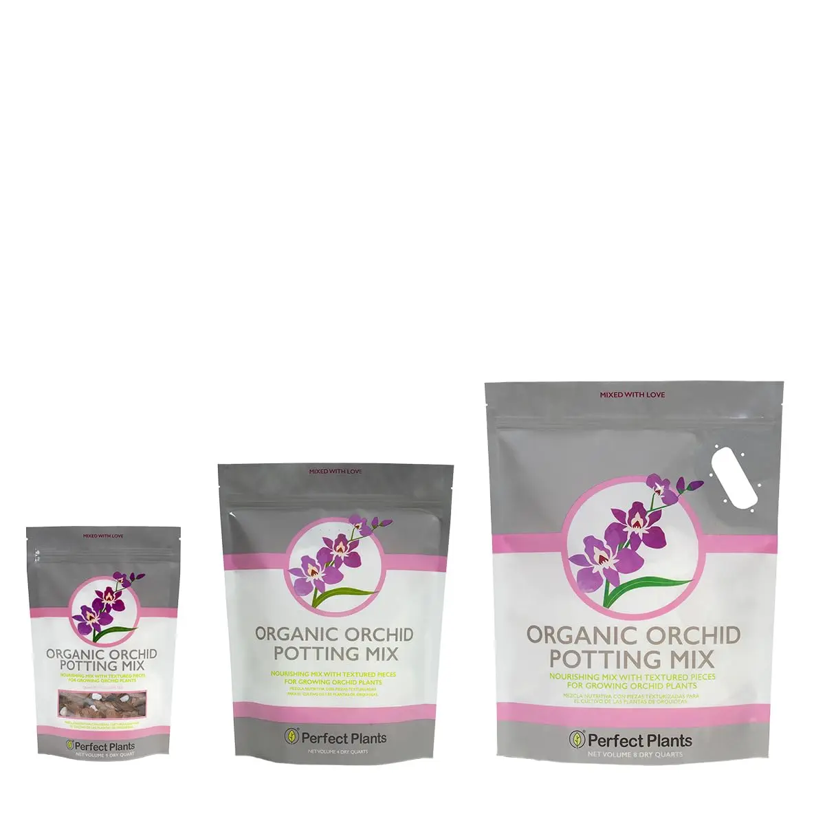 Perfect Plants Orchid Potting Mix, 1 qt, Bark Blend for Phalaenopsis | Well-Balanced Orchid Root Environment - view 7