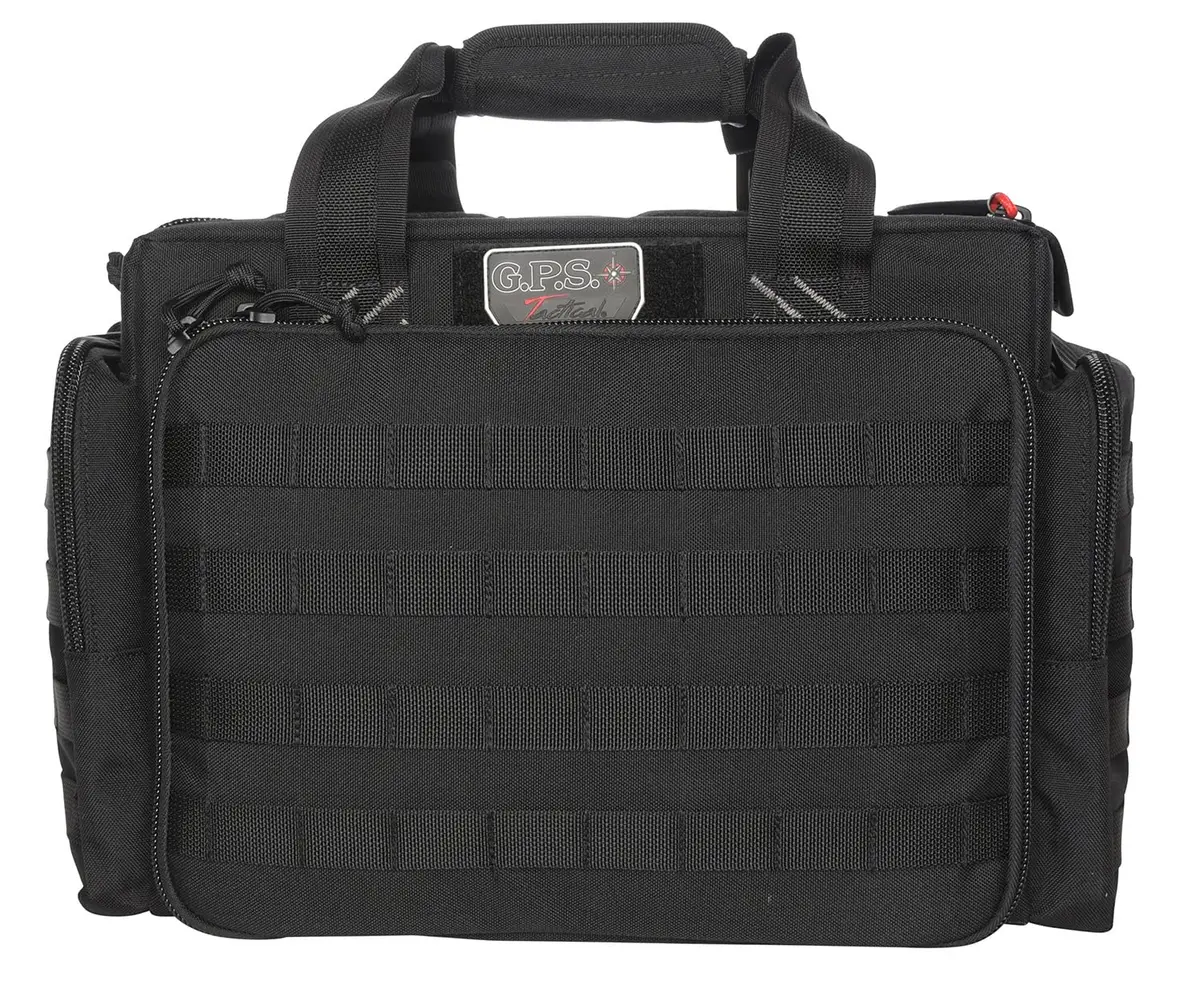 G.P.S. Tactical Range Bag with Foam Cradle | Holds 5 Handguns | Durable, Lockable, Stain-Resistant - main product image