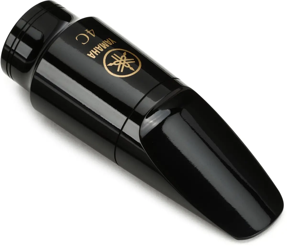 Yamaha 4C Soprano Saxophone Mouthpiece Standard Series Black | Beginner Friendly Phenol Resin - main product image