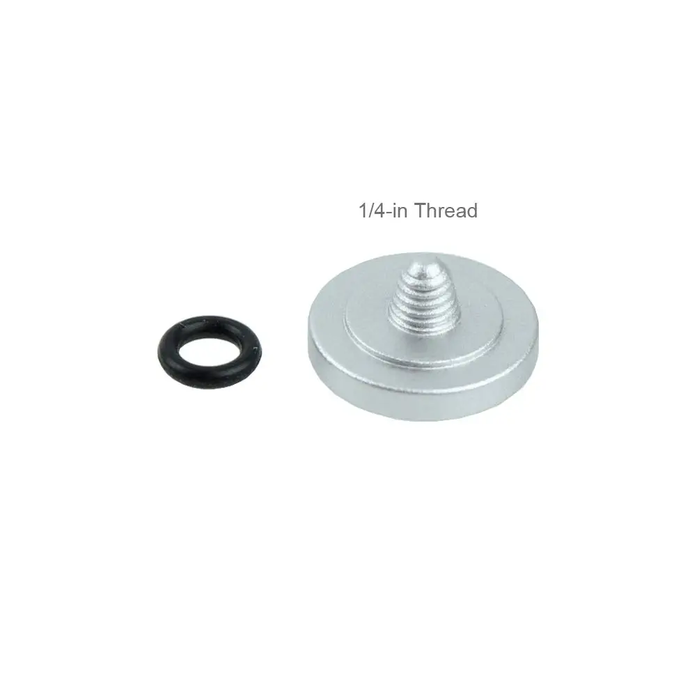 Foto&Tech Soft Shutter Release Button Compatible with Fuji X-T5 X-T4 X-T3 X-T30 X-T30 II X-T20 X-PRO3 X100V X100F X-E4 X-E3 Sony RX1R II RX10 IV III Leica M10 M9 Nikon Df F3 | Brass, 2 pcs, Silver - view 5
